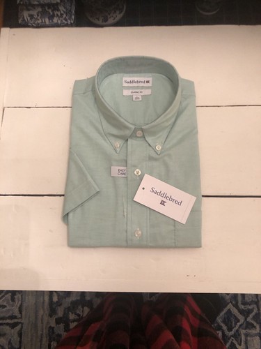 Saddlebred short sleeve button - sleeve,